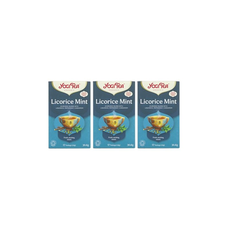 Licorice Mint (17bag) - x 3 Pack Savers Deal