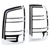 Restyling Factory Chrome ABS Tail Light Bezel Trim Cover for