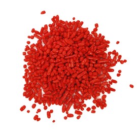 Dress My Cupcake DMC27142 Decorating Sprinkles Jimmies for Cakes, 3.2-Ounce, Red