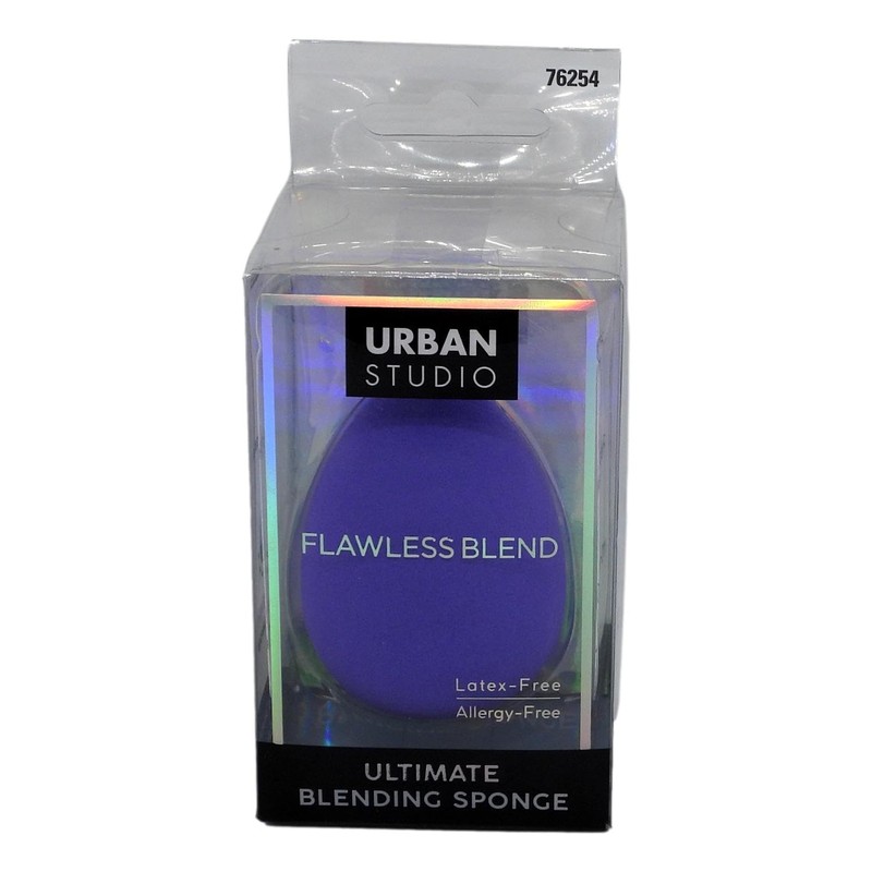 CALA - esponja de precisin para mezclar basemaquillaje (color morado)