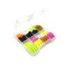 Trout bait rubber set, 48 pieces, trout bait box, trout