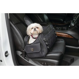 Kuryakyn 5785 Pet Palace Flyweight: Portable UV-Rated Weather Resistant Dog/Cat Carrier Crate for Luggage Rack or Passenger Seat with Sissy Bar Straps and Seatbelt Loops, TSA Friendly, Black