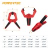 POWERTEC 71625 Heavy Duty Spring Clamp Set from 2" -
