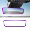 Ohleats Car Rear View Mirror Protector Frame, Silicone Auto Rearview