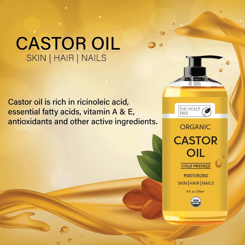 The Hollytree Organic Castor Oil