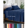 Bare Home Split King Sheet Set - 22" Deep Pockets