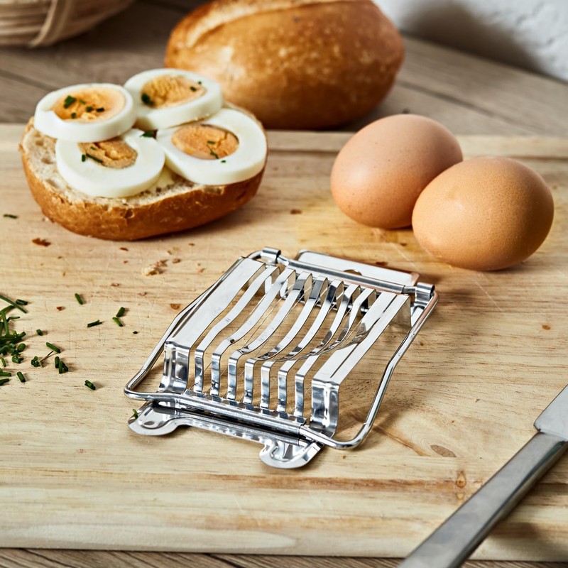 3 PAGEN Stainless Steel Egg Slicer, Professional Egg Separator, Egg