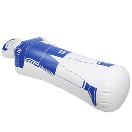 LZKW Inflatable Football Dummy 40 x 160 cm 1 Piece 100kg Load Capacity Blue