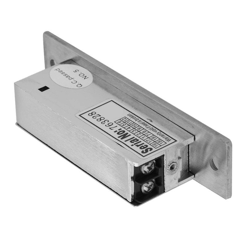Adjustable Narrow Type Electric Strike Door Lock Double Unlock Mode