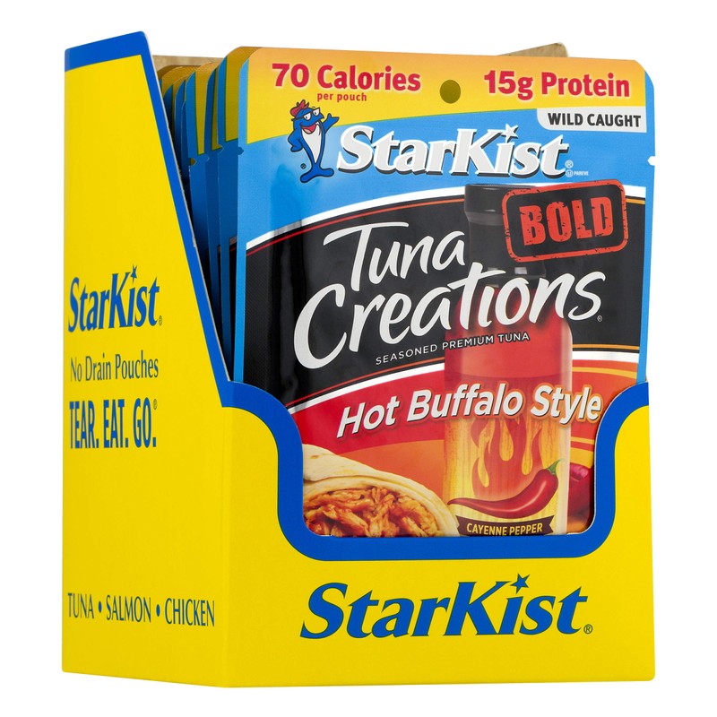 StarKist Tuna Creations BOLD Hot Buffalo Pouch (2.6 oz -