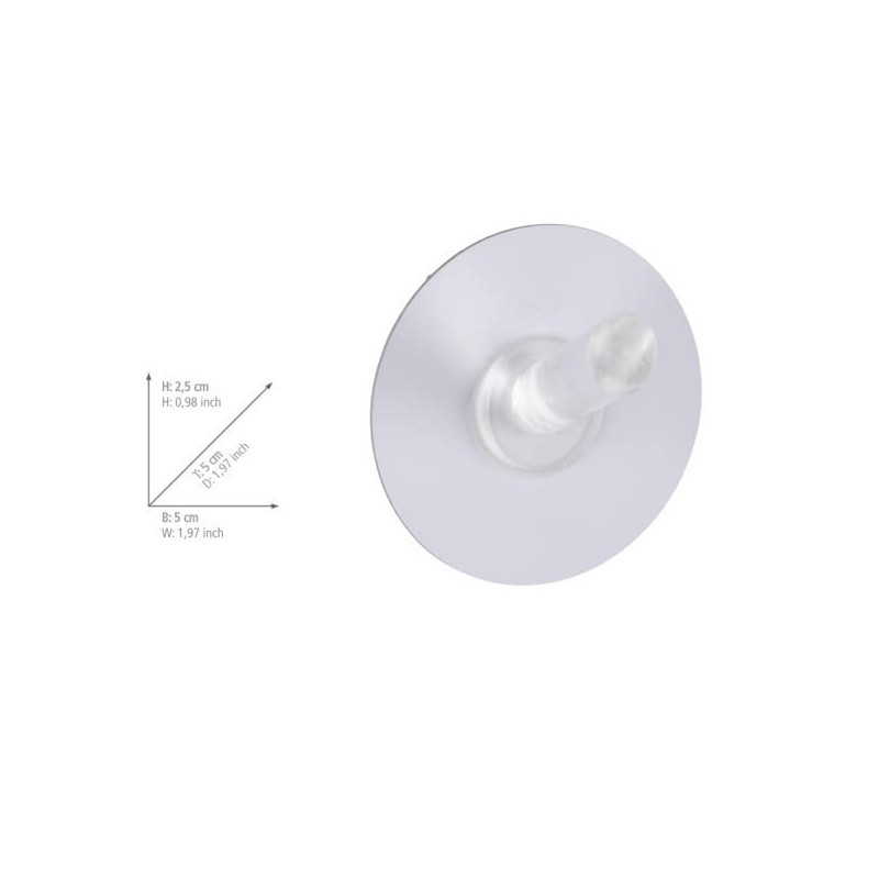 Wenko 21795100 5 x 2.5 x 5 cm Medium Plastic