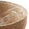 Casafield Set of 3 Seagrass Planter Baskets with Liners -