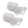 400Pcs Headliner Pins Plastic Stainless Steel Wide Application Easy Storage