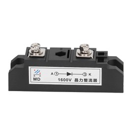 Three Phase Bridge Diode AC to DC 100A Output, Backflow Prevention Diode, 1600V, Cross-Charging Prevention, Reverse Current Prevention, Bridge Rectifier, Diode Rectifier Power Module, Copper Plate