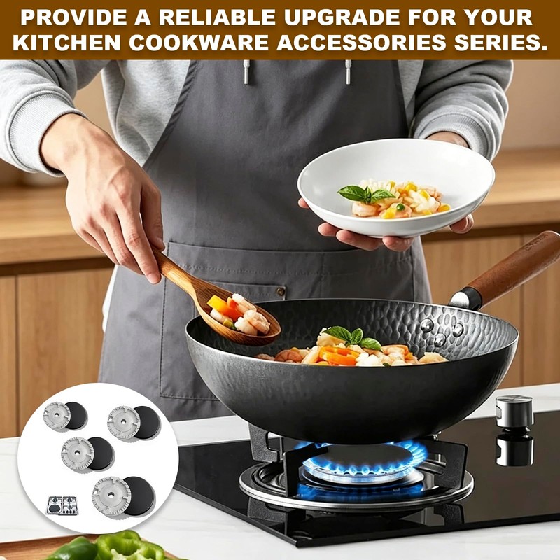 4 Pcs Gas Hob Covers for 4 Burner Gas Cookers