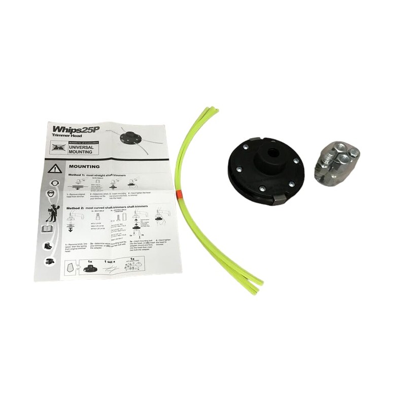 Tecomec Universal Mount Fixed-Line Trimmer Head for Ryobi Stihl Husqvarna