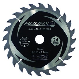 TIMCO Handheld Cordless Circular Saw Blade - 165 x 20 x 24T