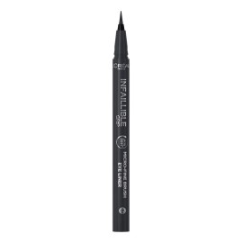 Delineador Líquido Micro-fine Liner 36h L'oréal Paris Color OBSIDIAN BLACK Efecto Mate