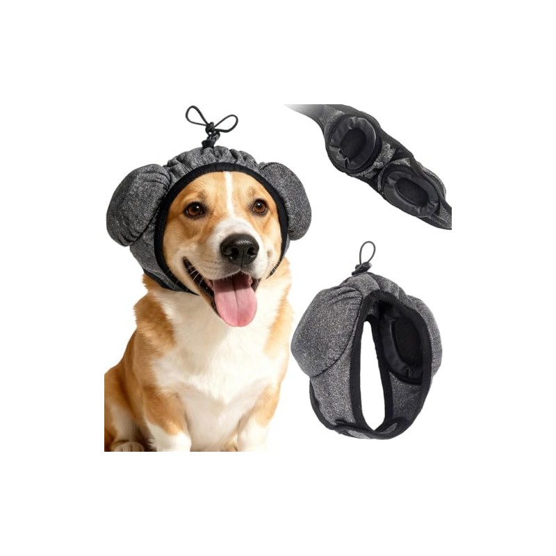 Orejeras Contra Ruido Para Perro, Ajustables Protector, Audifonos Para Pirotecnia