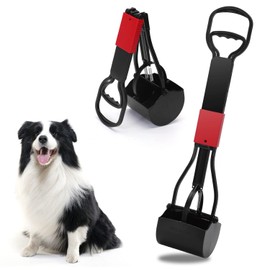 Nobleza Pooper Scooper Foldable Dog Poop Scoop with Easy Use Lever and High Pressure Spring Dog Poop Scoop