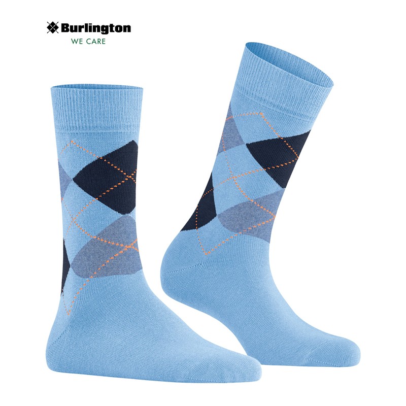 Burlington Women's Queen W So Cotton Patterned 1 Pair Socks,