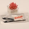 Yeshan Stainless Steel Triple-Cut Long Nail File with Nail Cleaner