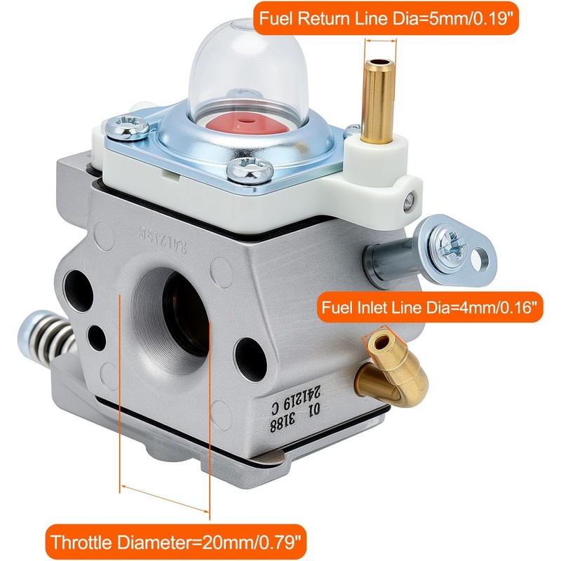 HIPA PB-580T Carburetor for Echo Blower PB-580 PB 580T PB-580H