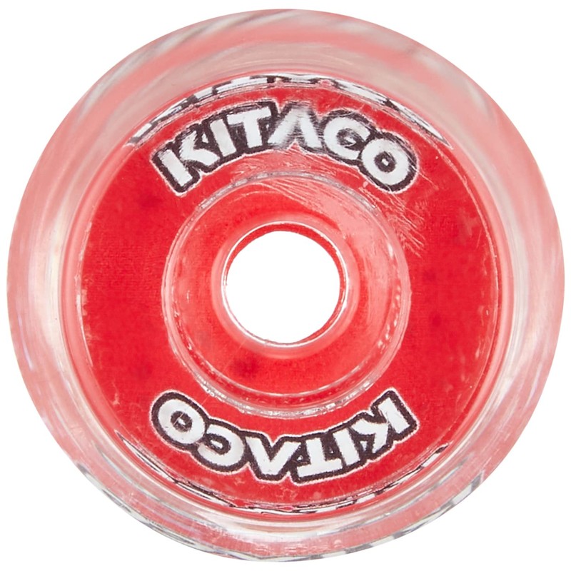 Kitaco 506-1153020 Clear Bar End Cap (Red) Super Cub 50