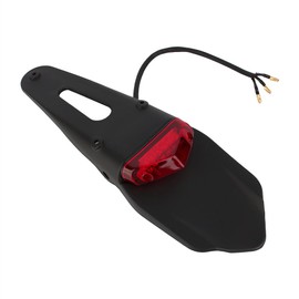 Motorcycle Tail Light, Universal Motorbike Motorcycle Brake Stop Rear Fender Tail Light Atv Indicator Lamp for Dirt Bike Brake Light Luz LED Moto Trasera Stop LED Moto