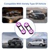 Mejiao Bumper Holder Purple 12PC Bumper Quick Release Bands Quick