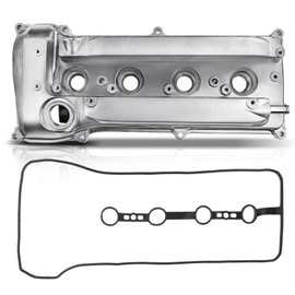 A-Premium Engine Valve Cover with Valve Cover Gasket Compatible with Toyota Camry 2002-2009, Corolla & Matrix 2009-2013, Highlander 2001-2007, RAV4 2004-2008, Solara 2002-2008, L4 2.4L (2AZ-FE)