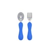 easy grip spoon & fork hipple