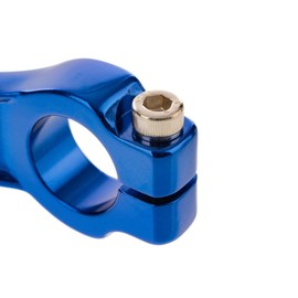 Styling Set Attachments (Consisting of Brake / Clutch Lever and Kickstart / Foot Gear Lever + Screws) Colour Blue