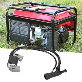 Bobina de Encendido GX390 con Bujía E Interruptor de Encendido/apagado, Piezas de Repuesto de Montaje para Motor GX240 GX270 GX340 GX390 8HP 11HP 13HP
