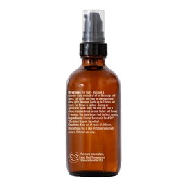 Plant Therapy Organic Castor Hair Oil, 118ml