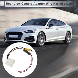 RATCHROLL Rear View Camera Adapter Wire Harness Cable for Toyota Tundra 2014 Stabilise Backup Camera Wiring Harness 1 Pcs RCA 4 Pin