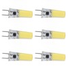 6Pcs G8 LED Bulb 5W Dimmable 2508 COB Energy Saving