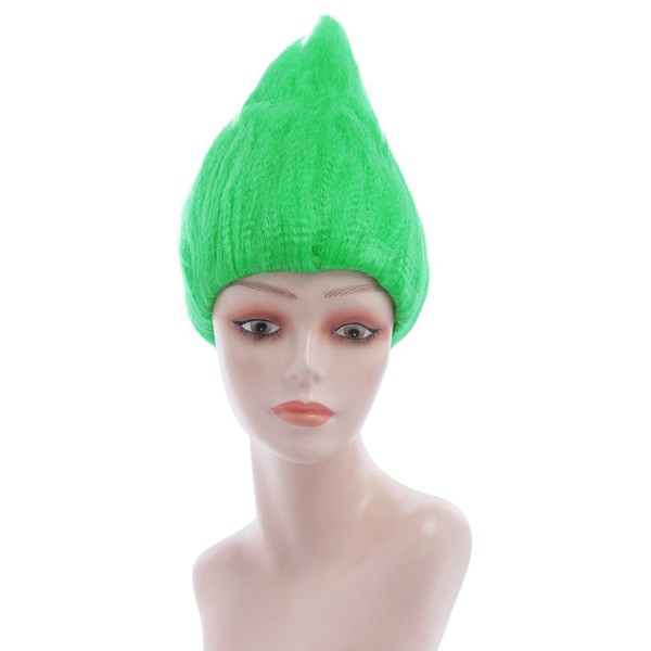 Cosplay.fm Pure Troll Wig for Men Cosplay Party (Green)