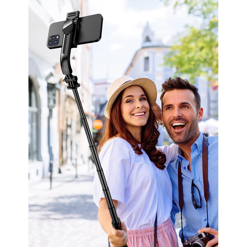 41'' Selfie Stick Tripod, Extendable Portable 4 in 1 Aluminum