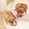 Plush Beetle Backpack Brown Insect Design Soft Lifelike Beetle Stag