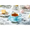 Gracie China Shop Bunny Luster Tea Cup and Saucer with