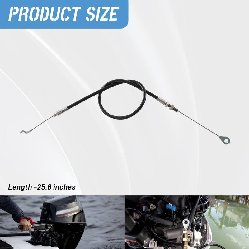 HQPARRTS Outboard Cable Latch, Side Cowling Cable Compatible with Verado