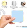 The Magnet Shop - Magnetic Sticky Notes, Neon Coloured Dry
