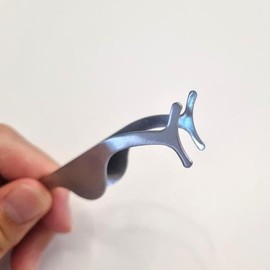 Eyelash Tweezers Helper Tweezers Tool Stainless Steel Round Tweezers / 속눈썹 집게 헬퍼 핀셋 도구 스테인레스 라운드집게