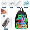 ZPSOSPZ Rhythm Box Cartoon Schoolbag, Rhythm Box Game Themed Backpack,