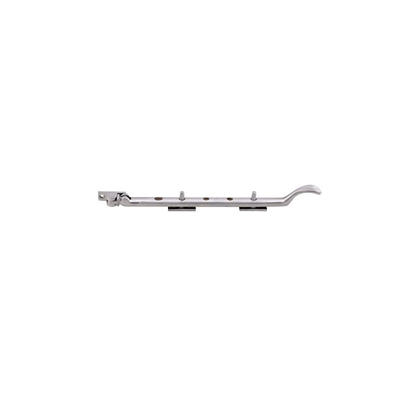 Carlisle Brass M44BSC Victorian-Casement Stay, Satin Chrome, 300 mm