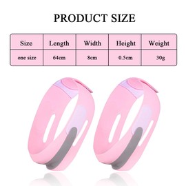 HSAJS Double Chin Reducer V-Line Mask Face Lifting Mask Face Slimming Band Facial Strap Chin Strap Anti-Wrinkle Face Mask for Saggy Face Skin