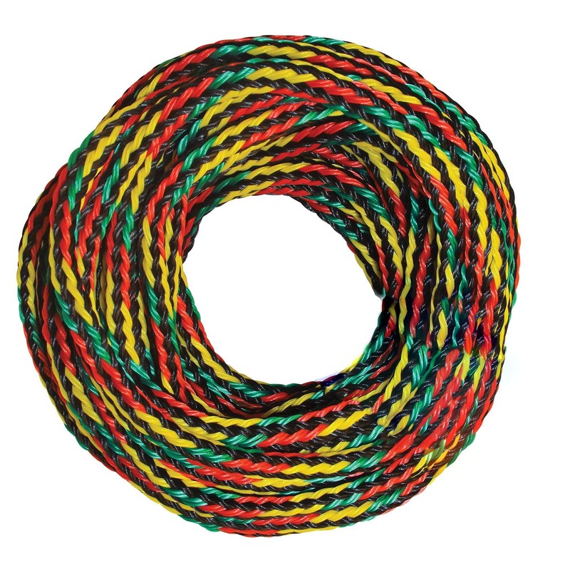Airhead 4-Rider Tube Tow Rope Black/Red/Yellow