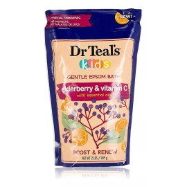 Dr Teals Kids Pure Epsom - Sal En Remojo Con Saúco, Vitamina