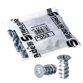 Stahlia 50 Euro Screws 6.3 x 11.5 mm Furniture Screws Countersunk Head for Diameter 5 mm Screws for Drawer Rails Special Screw Cabinet Screw Furniture Hinges